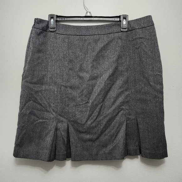 APT 9 women's mini skirt size 16 gray office carrier preppy - Picture 1 of 5